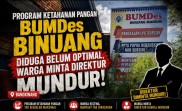 Program Ketahanan Pangan BUMDes Binuang Diduga Belum Optimal, Warga Minta Direktur Mundur