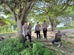 Kapolsek Minas Monitoring Pembangunan Kandang Breeding Gajah, Dukung Program Konservasi Inisiasi Kapolda Riau
