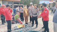 Kapolsek Minas Pimpin Apel Siaga Karhutla 2026, Tekankan Sinergi dan Penindakan Tegas Pelaku Pembakaran Lahan