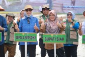 KEMENTAN TANAM SEREMPAK 50.000 HEKTARE, BUPATI SIAK SOROTI KENDALA AIR SAWAH