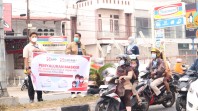 Kualitas Udara Menurun Akibat Karhutla, IKPP Perawang Salurkan Puluhan Ribu Masker untuk Masyarakat