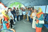 Perantau Gonjong Limo Riau Salurkan Bantuan Untuk Korban Kebakaran Pasar Payakumbuh