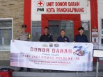 Peringati Hari Jadi Ke-75 Humas Polri, Polresta Pangkalpinang Gelar Aksi Donor Darah