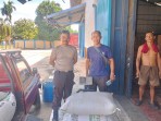 Polsek Minas Kirim 804,3 Kilogram Jagung Pipil ke Gudang Bulog Pekanbaru, Dukung Program Ketahanan Pangan Nasional