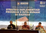 Forum Strategi Implementasi Program 3 Juta Rumah di Daerah Dorong Sinergi Pusat dan Daerah