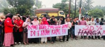Ribuan Warga Ngaso Tuntut Plasma 20 Persen dari HGU PTPN IV Regional III