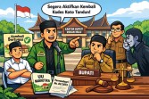 LSM KOREK Riau Desak Bupati Rohul Segera Aktifkan Kembali Kades Koto Tandun