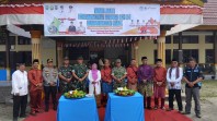 Kapolsek Minas Hadiri Apel HUT ke-31 Kecamatan Minas, Momentum Perkuat Sinergi dan Kebersamaan
