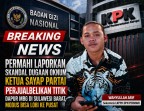Breaking News: PERMAHI LAPORKAN Skandal Dugaan Oknum Ketua Sayap Partai Perjualkan Titik Dapur MBG Di Sulawesi Barat, Modus Bisa Lobi Kepusat