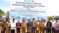 Peletakan Batu Pertama Gedung MAS Tahfidz Rokan Hulu: Awal Baru Melahirkan Generasi Qurani