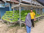 Bhabinkamtibmas Kelurahan Sekar Mawar Dorong Warga Kembangkan Pertanian Pekarangan untuk Perkuat Ketahanan Pangan