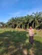 Bhabinkamtibmas Polsek Minas Cek Calon Lahan Program Ketahanan Pangan Nasional Berupa Tanaman Jagung Pipil di Rantau Bertuah