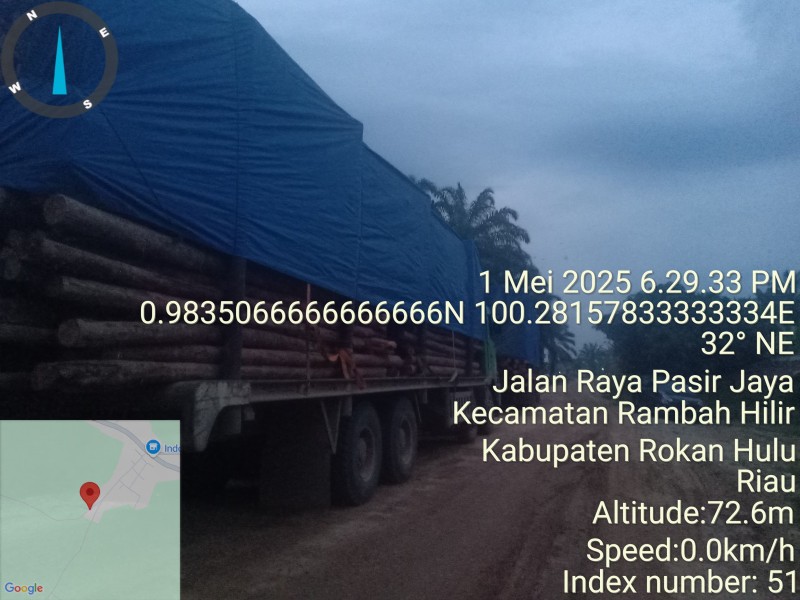 Geram Dengan Jalan Rusak! LSM Korek Riau Ancam Polisikan Kadishub Rohul Atas Dugaan Setoran Pengusaha Angkutan 'Odol'