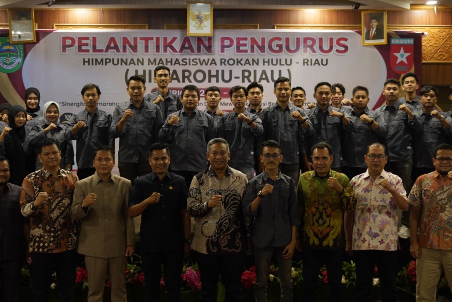 HIMAROHU-RIAU Periode Baru Dilantik, Mahasiswa Rohul Sepakat jadi Garda Terdepan Perubahan