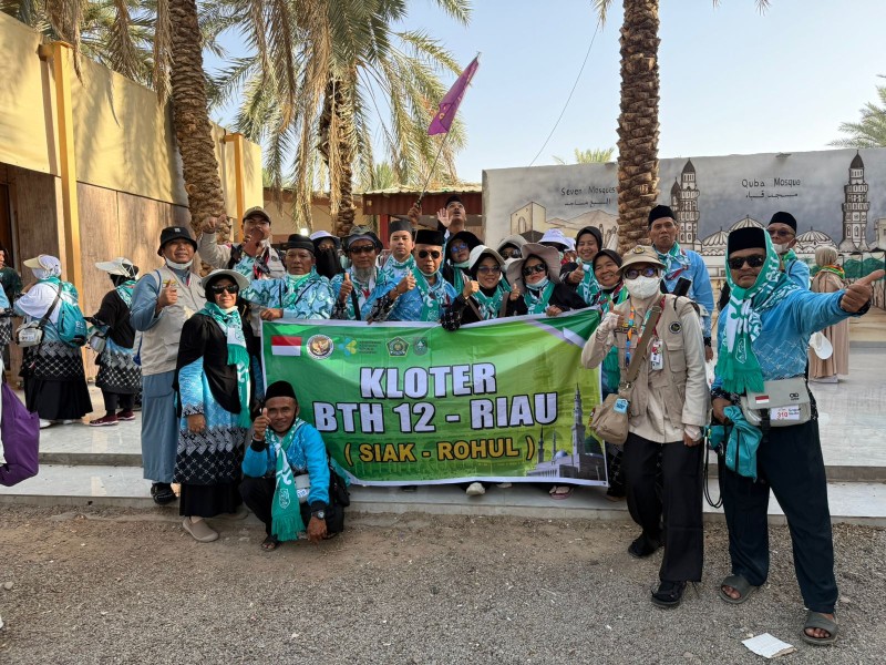 Cuaca Ekstrem di Arab Saudi, Tim Kesehatan Perkuat Pendampingan Jemaah Haji Siak