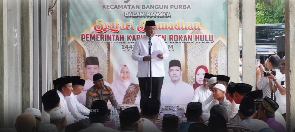 Safari Ramadan di Masjid Al Amilin: Momen Bupati Rohul Serap Aspirasi dan Pererat Silaturahmi