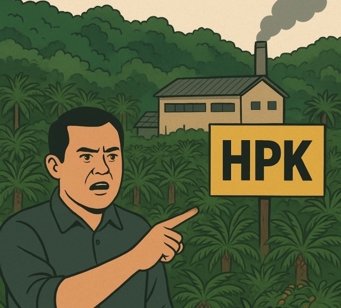 Yayasan Mapelhut Jaya Soroti Dugaan PKS PT GSM Berdiri di Kawasan HPK
