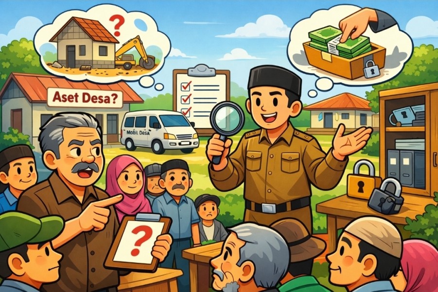 Tokoh Masyarakat Siarang Arang Pertanyakan Keberadaan dan Pengelolaan Aset Desa
