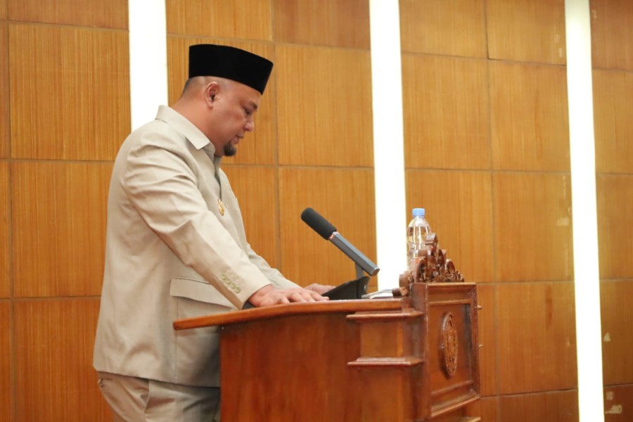 Wabup Siak Sampaikan LKPJ 2025, Paparkan Capaian Kinerja