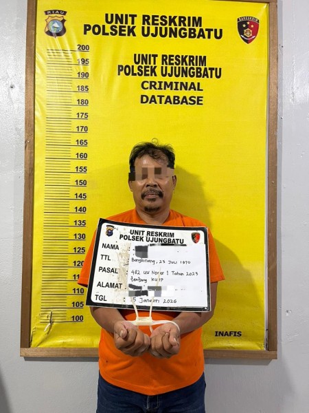 Dua Tahun Buron, Polsek Ujungbatu Akhirnya Berhasil Tangkap Pelaku Pemerasan