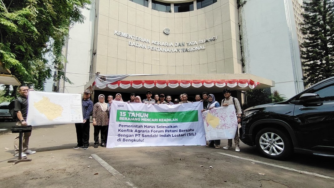 15 Tahun Berjuang Mencari Keadilan: Forum Petani Bersatu (FPB) Seluma Bawa Konflik Agraria ke Kementerian ATR/BPN