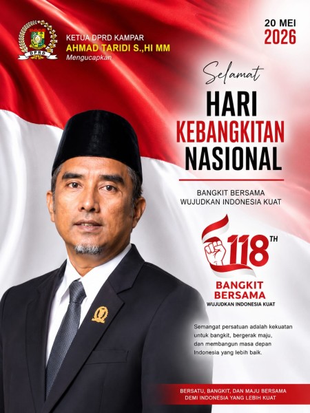 Ahmad Taridi mengajak agar Peringatan Hardiknas 2026 benar-benar dilaksanakan dengan baik.