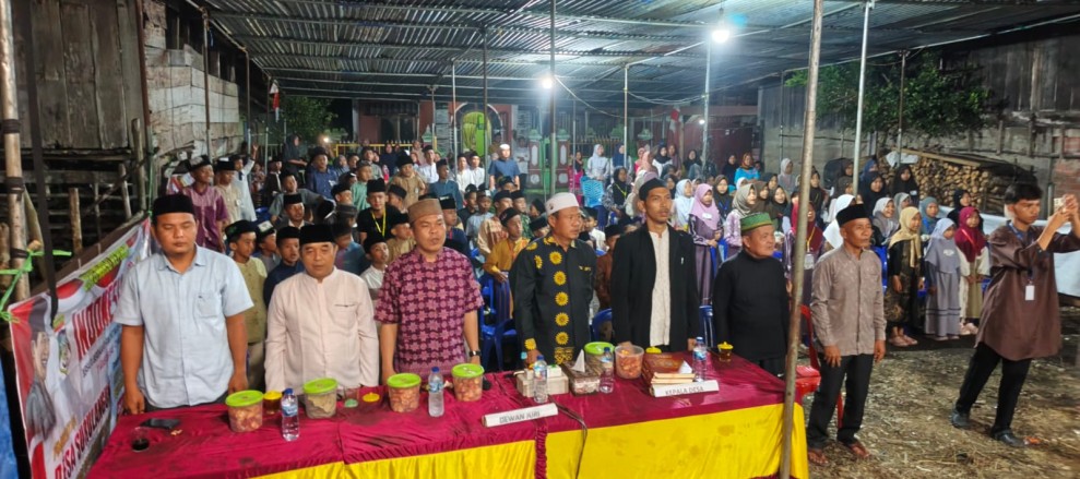 Malam Pembukaan Lomba Keagamaan Desa Surulangun Semarakkan HUT ke-81 RI