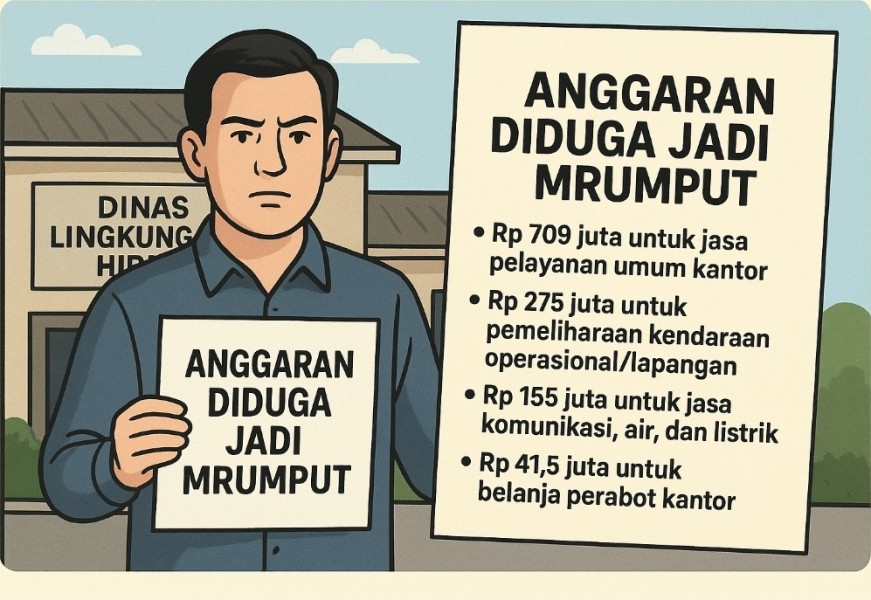 LSM Baladika Adiyaksa Nusantara Soroti Dugaan Ketidakwajaran Anggaran di Dinas Lingkungan Hidup Rohul