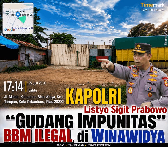 Warga Sudah Parno, Polisi Seolah Hibernasi Siapa Bos di Balik Gudang Ajaib Itu? Jika KAPOLRI Enggan Menangkap, Publik Akan Menyimpulkan Sendiri Siapa Pelindung Sejatinya!
