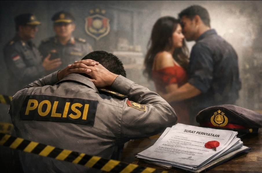 Oknum Polisi Inisial R Diduga Ingkari Janji kepada Atasan, Perselingkuhan Kembali Terulang