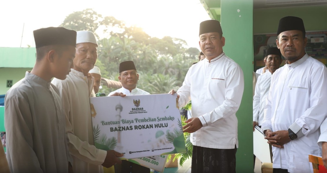 Safari Ramadhan Ke-6 Pemkab Rohul, Wabup Syafaruddin Poti Ajak Perkuat Silaturahmi