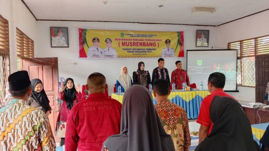 Musrenbang Tambusai Berjalan Mulus, Ke Mana 8 Anggota DPRD Dapil II Rokan Hulu?