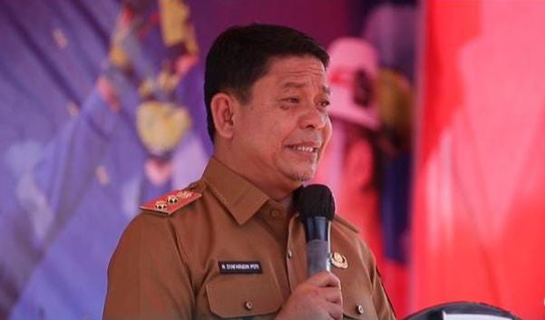 Wabup Rohul H. Syafaruddin Poti, S.H, MM Hadiri Kegiatan Peletakan Batu Pertama Jembatan Jurong
