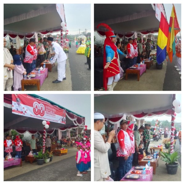 Kepala Desa Air Duren Gelar Pawai Karnaval Meriah Peringati Dirgahayu RI ke-80