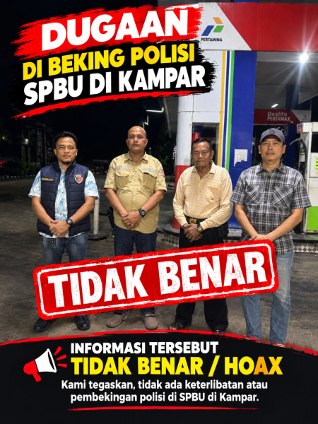 Sepuluh Pengelola SPBU Kampar Klarifikasi Video Viral Dugaan Perlindungan Mafia Solar oleh Oknum Polisi