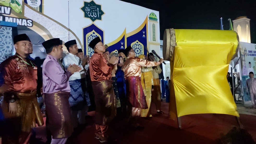 Bupati Afni Buka MTQ Minas, Tegaskan Prestasi Kafilah Lebih Penting daripada Kemegahan Astaka
