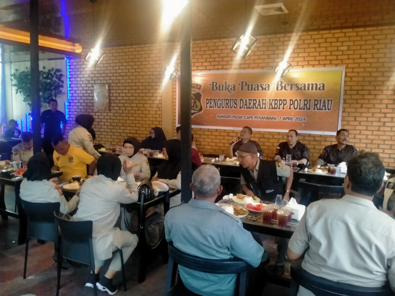 PD IV KBPP POLRI Propinsi Riau lakukan acara Silaturahmi dan pembubaran Panitia Musdalub