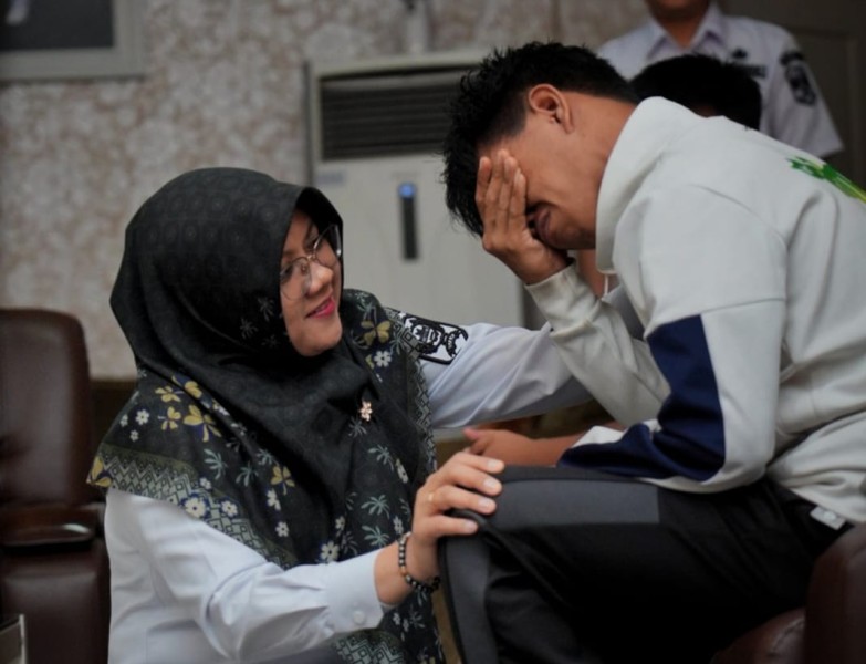 Bupati Afni Antar Harapan Baru Pemuda Disabilitas Siak Lewat Pelatihan Vokasional