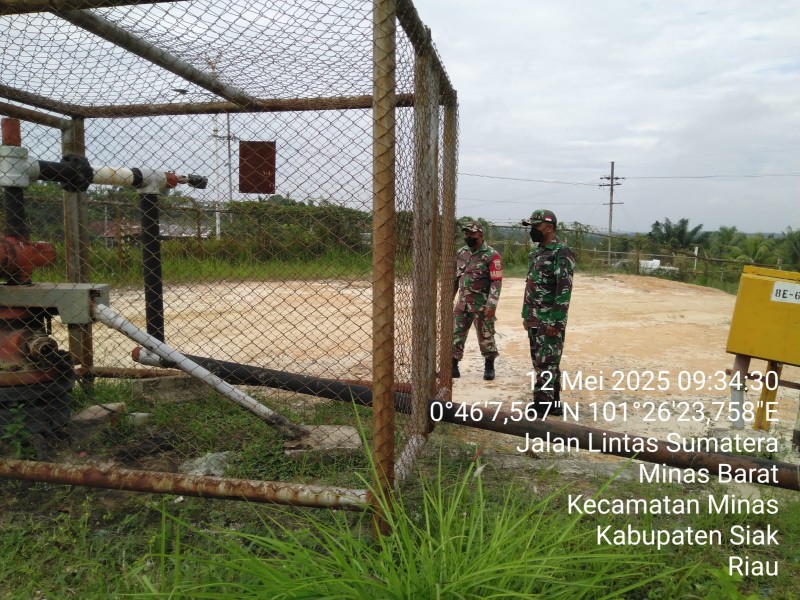 Situasi Wilayah Penguatan Binter SKK Migas PT. PHR Sektor Korem 031/WB Aman Terkendali