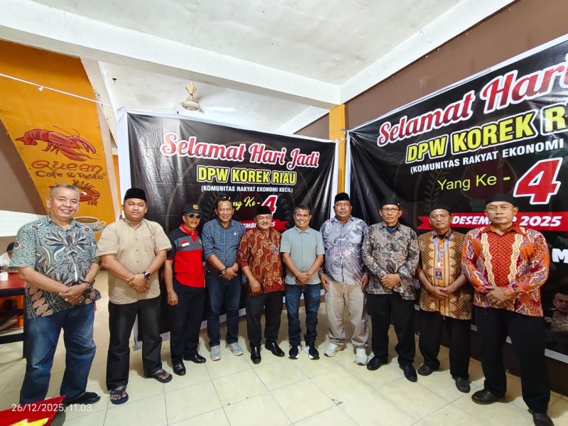 DPW LSM KOREK Riau Gelar Bakti Sosial dan Santunan Anak Yatim dalam Rangka Milad Ke-4