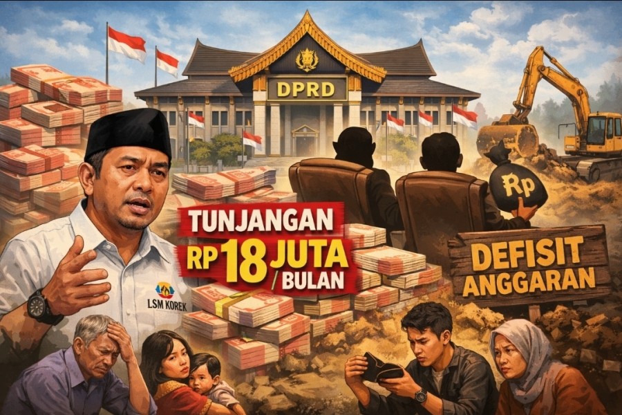 LSM KOREK Soroti Tunjangan Perumahan DPRD Siak Rp18 Juta, Sebut Tak Sensitif di Tengah Defisit Anggaran