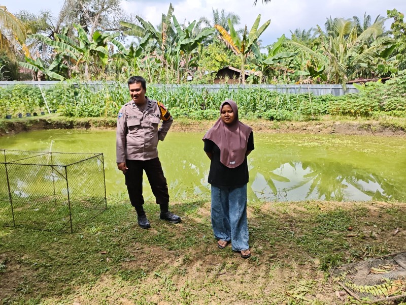 Polsek Pasir Penyu Intensifkan Pendampingan Warga Manfaatkan Pekarangan untuk Ketahanan Pangan