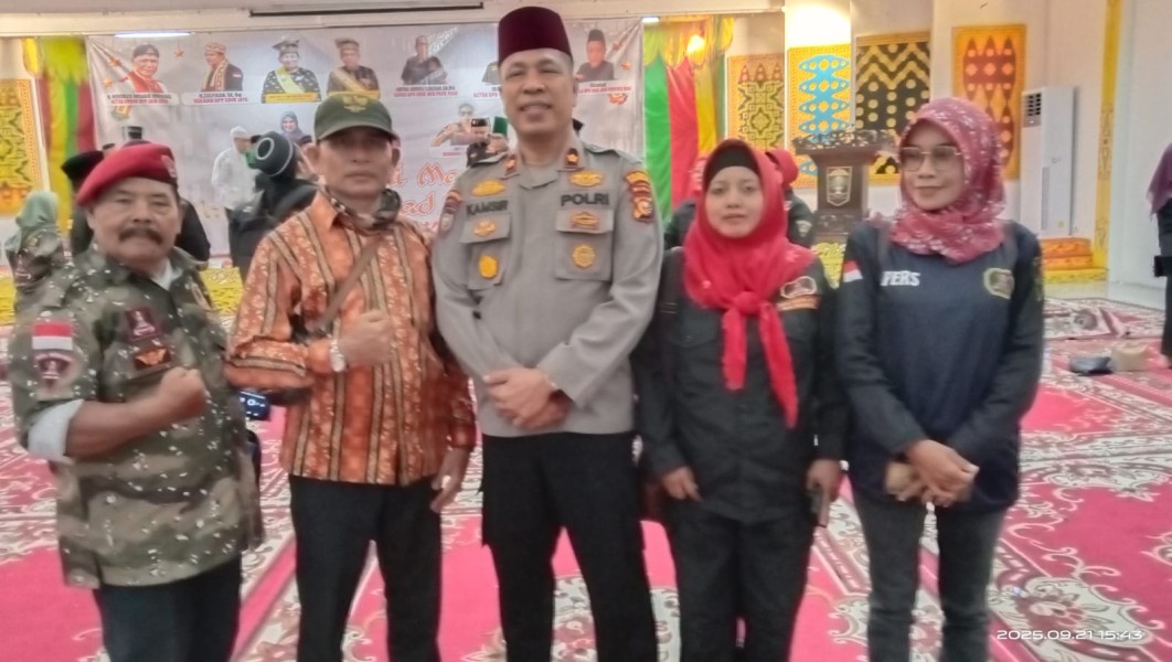 Pimpinan Media Jendela Indonesia News Hadiri Peringatan Maulid Nabi Muhammad SAW 1447 H di LAM Riau
