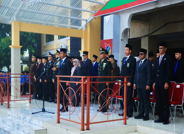 Dishub Kampar Mengikuti Upacara Peringatan Hari Lahir Pancasila Tahun 2026