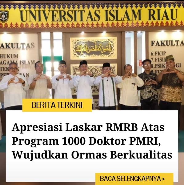 Laskar RMRB Apresiasi Program 1000 Doktor PMRI, Dorong Ormas Aktif Diberi Kesempatan Mengabdi