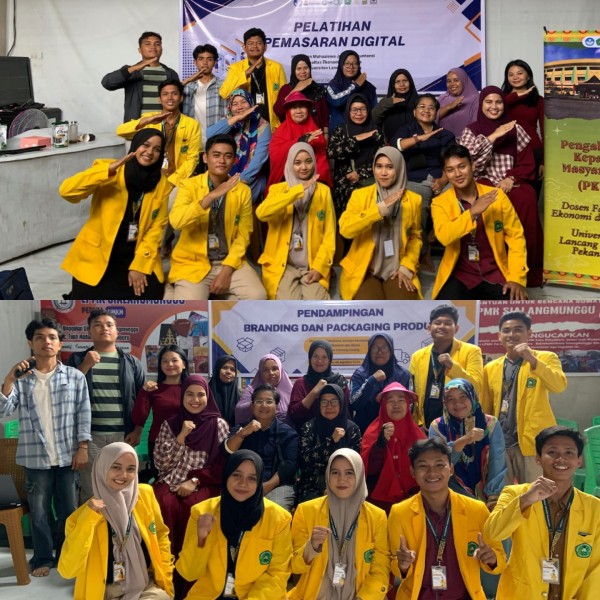 Pendampingan Branding & Packaging dan Pelatihan Pemasaran Digital di Kelurahan Sialangmunggu