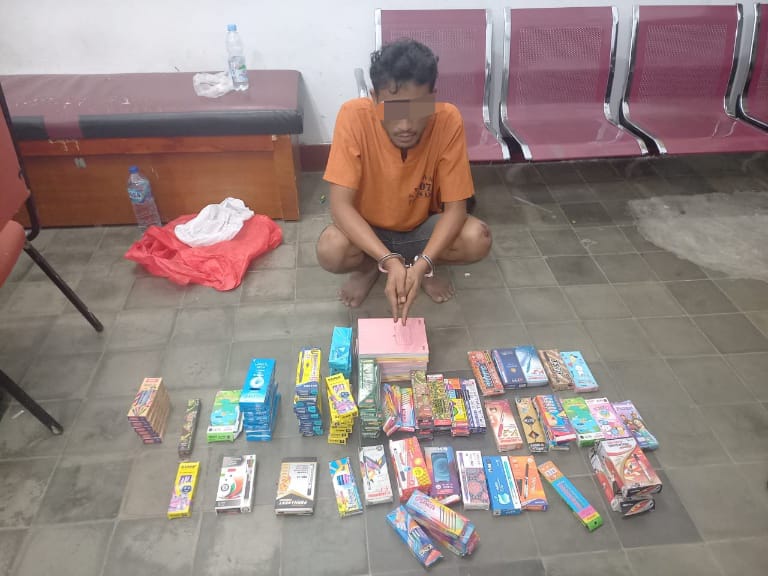 Lagi dan Lagi, Pelaku Pencurian Terekam CCTV di Air Tiris. Kapolsek: Tidak Ada Kejahatan Luput Dari Kami!