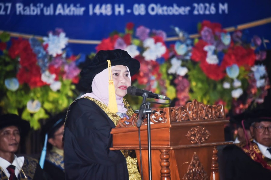 Bupati Hj. Kasmarni Sampaikan Ucapan Selamat Wisuda XVIII ISNJ Bengkalis: 105 Lulusan Baru Siap Mengabdi untuk Bengkalis