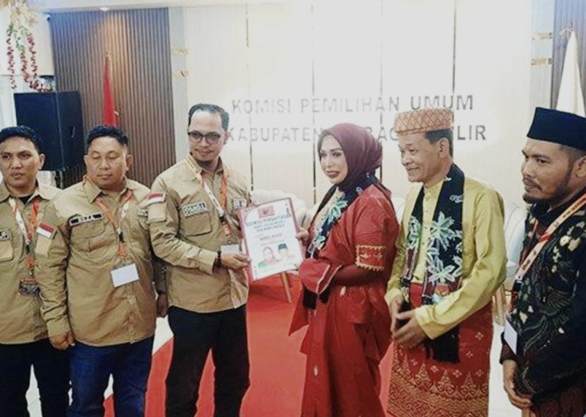 Mimi Lutmila-Sufian Pecahkan Sejarah: Duet Perempuan dan Profesor Pertama Jadi Paslon Pilkada Inhil