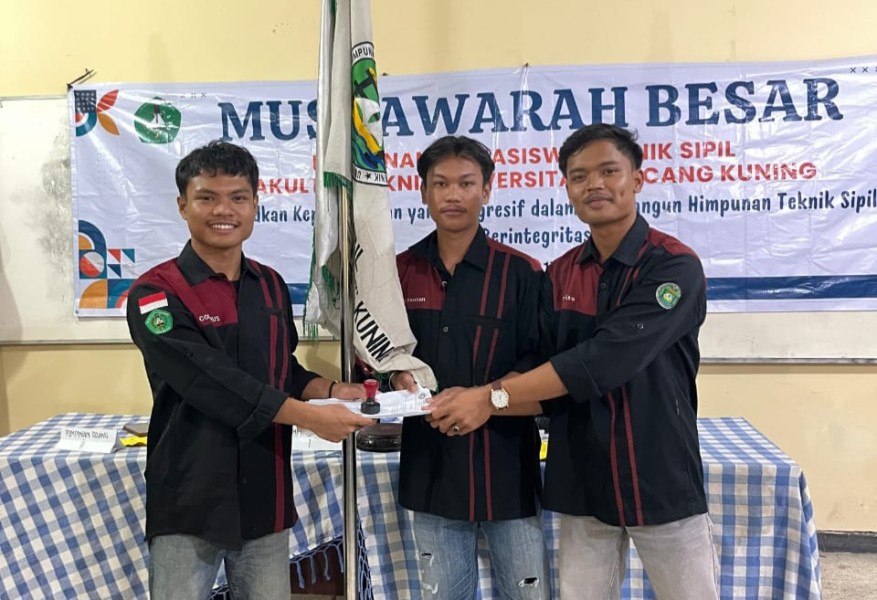 MUSYAWARAH BESAR HIMPUNAN MAHASISWA TEKNIK SIPIL UNIVERSITAS LANCANG KUNING BERLANGSUNG SUKSES